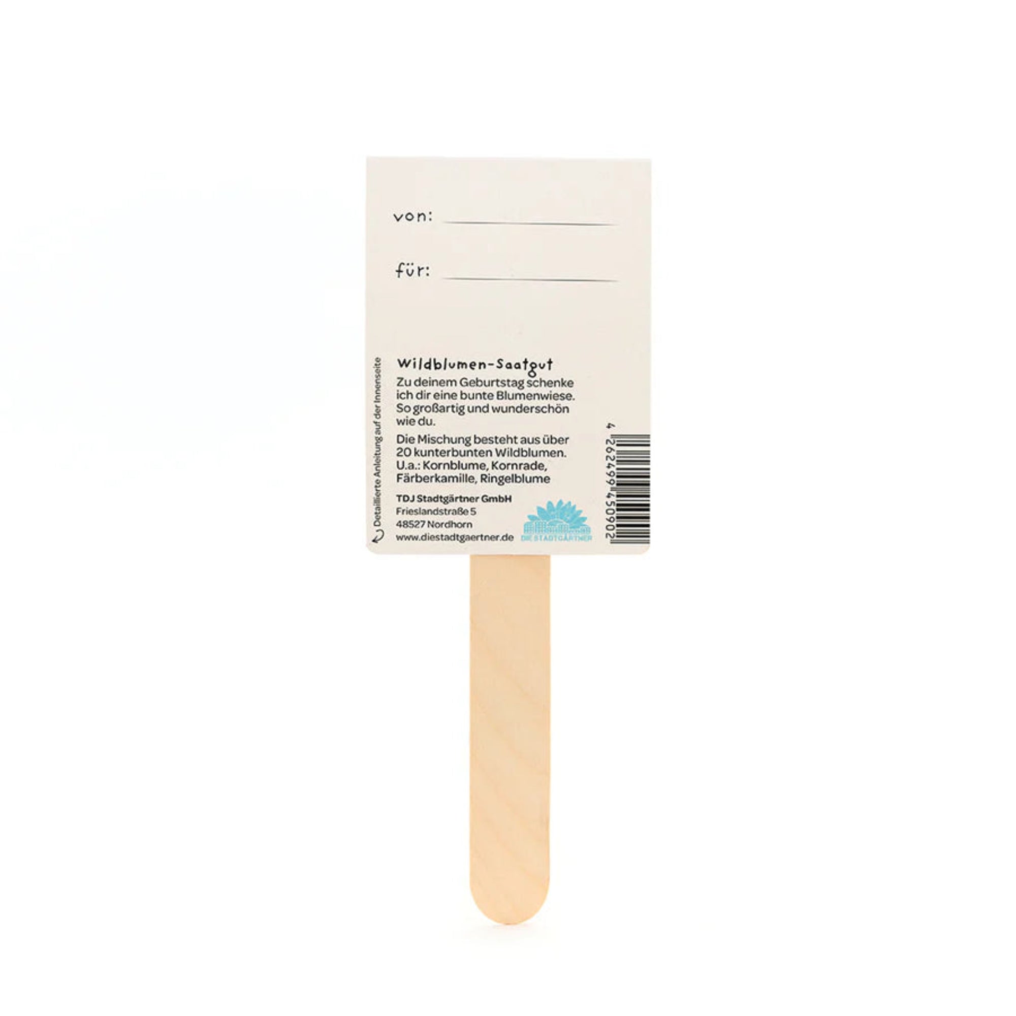 Saatgruß „Du wunderschönes Geburtstagskind“