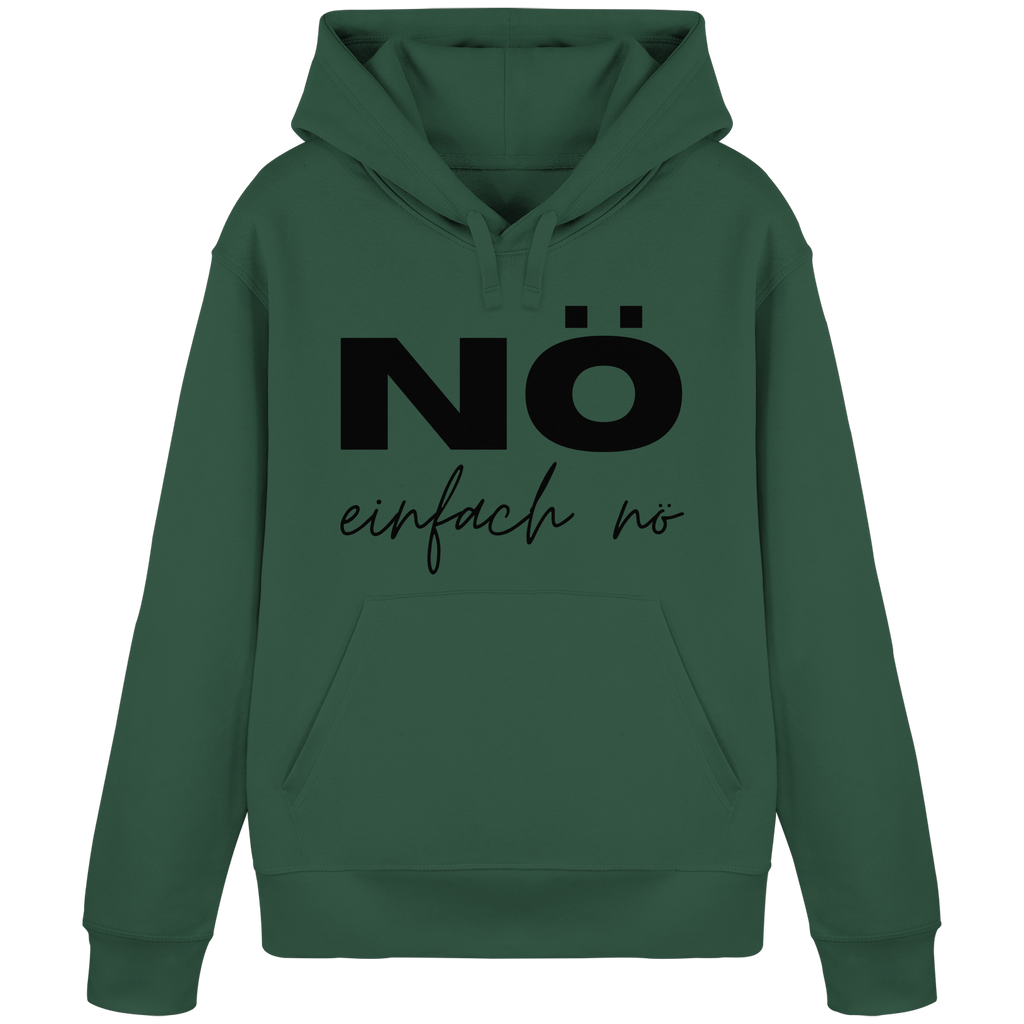 NÖ einfach Nö - Organic Basic Hoodie