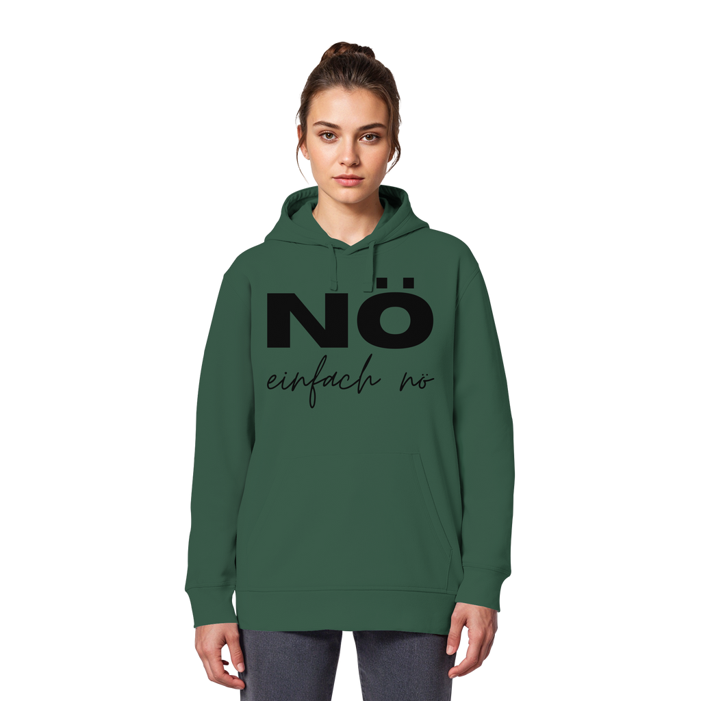NÖ einfach Nö - Organic Basic Hoodie