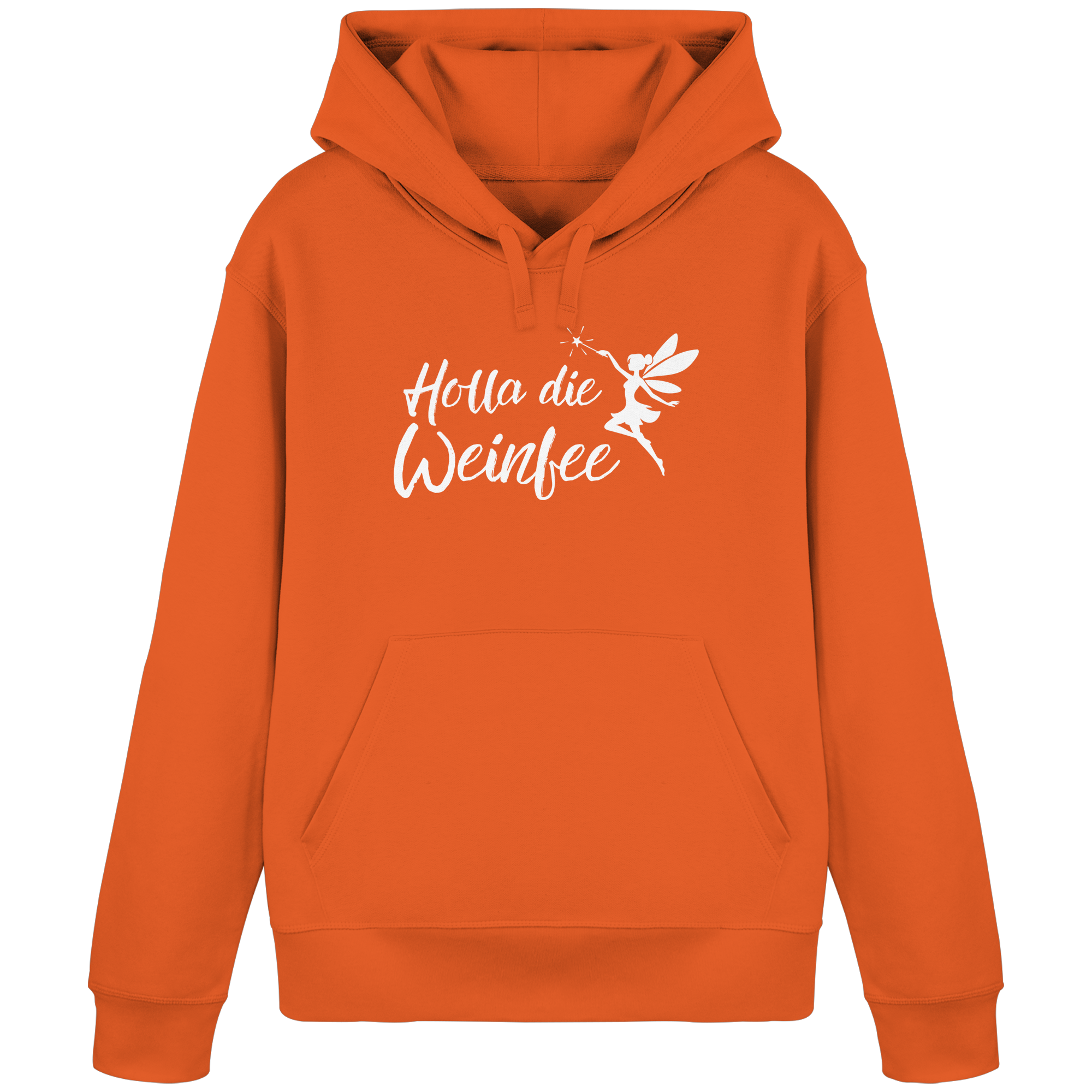 Holla die Weinfee - Organic Basic Hoodie