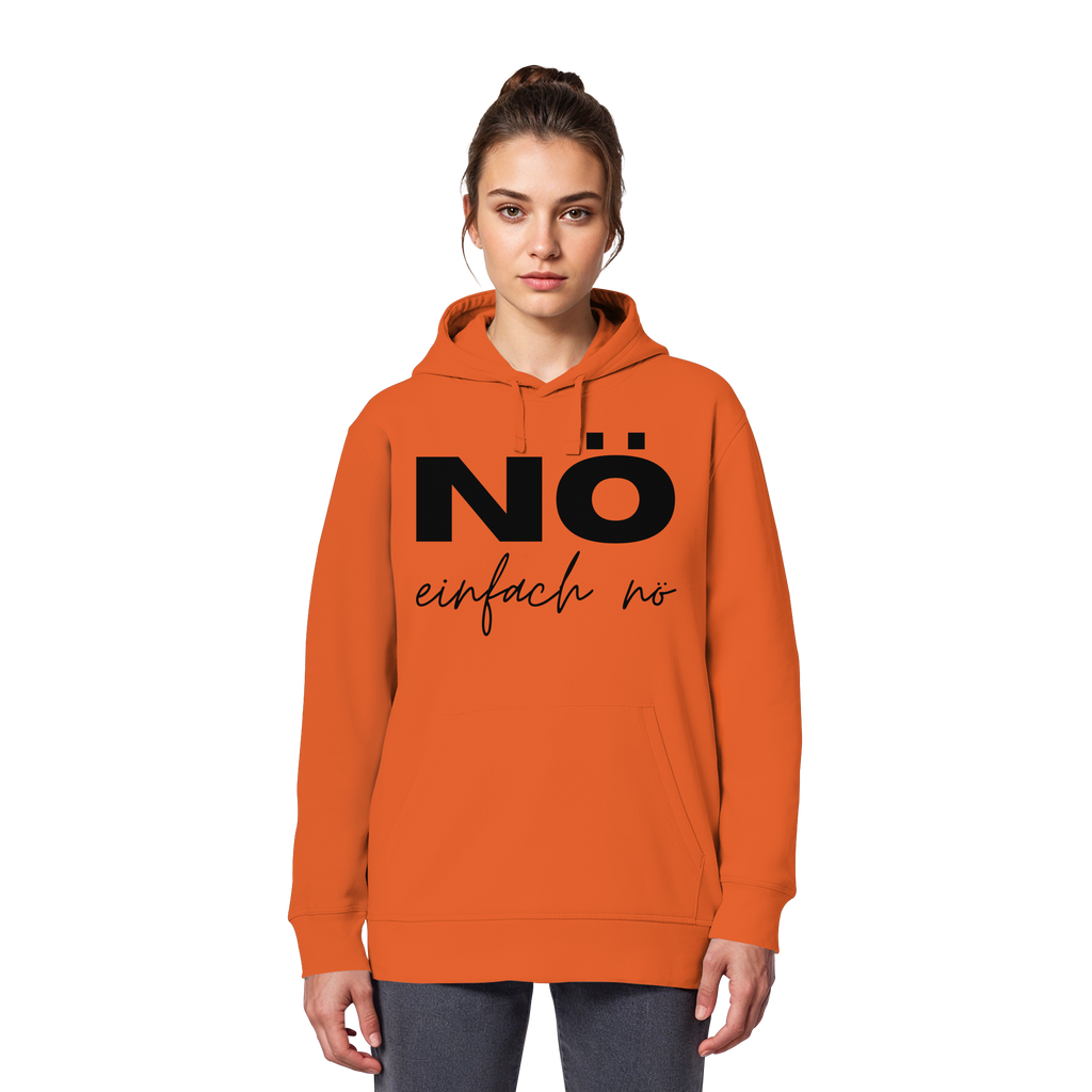 NÖ einfach Nö - Organic Basic Hoodie