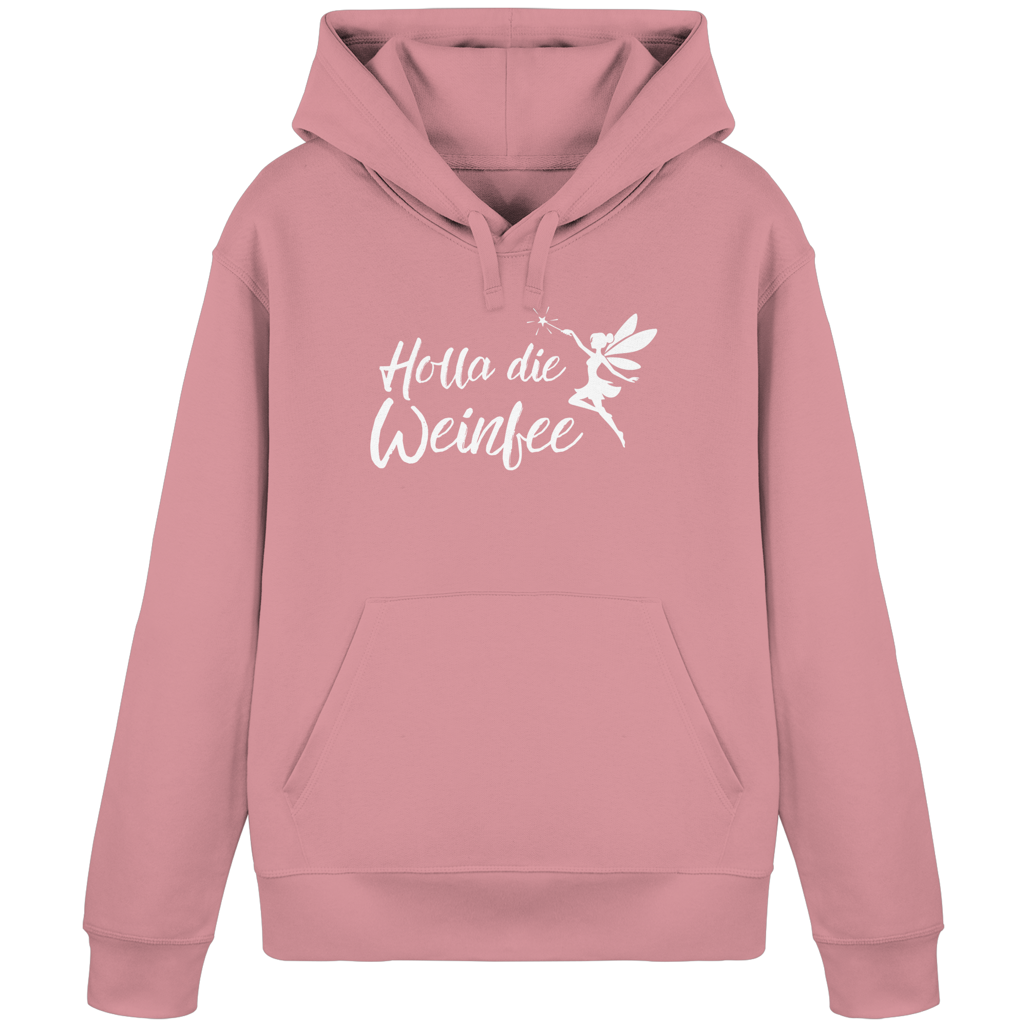 Holla die Weinfee - Organic Basic Hoodie