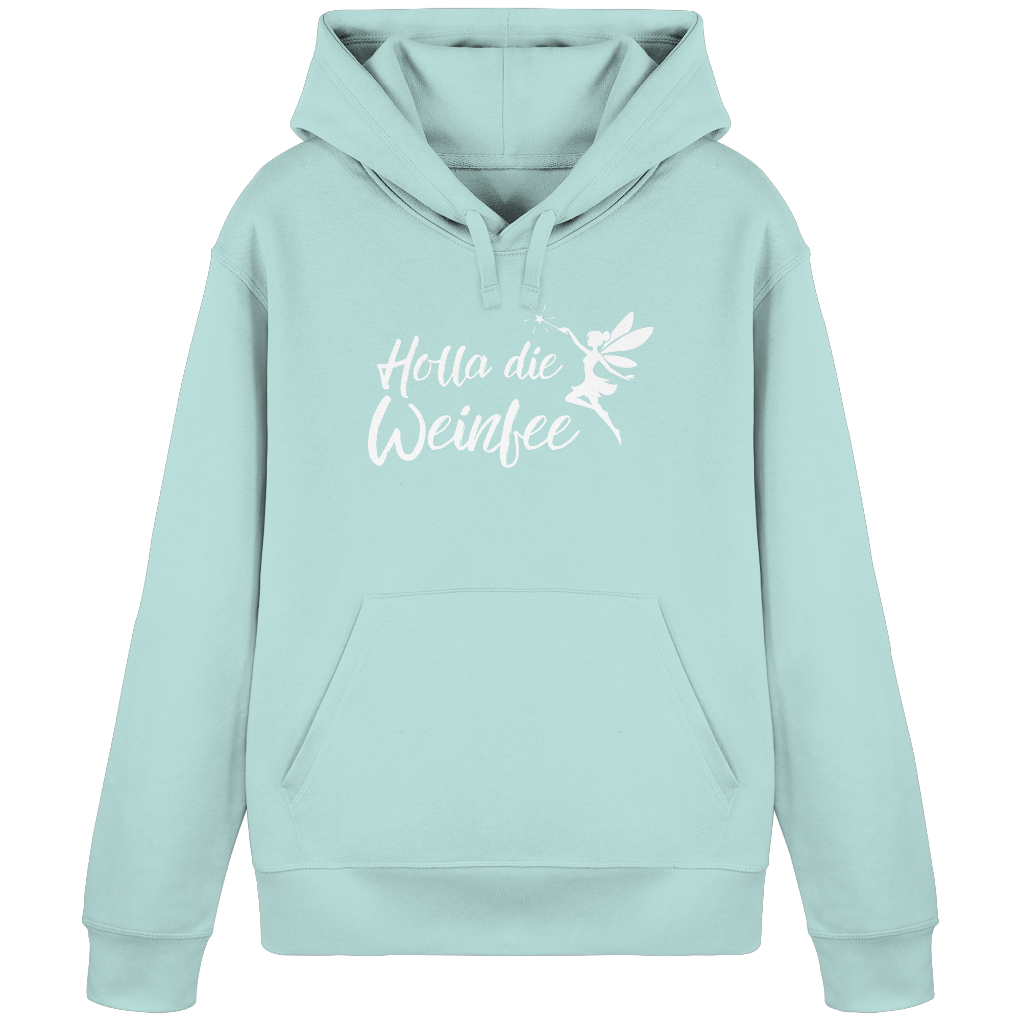 Holla die Weinfee - Organic Basic Hoodie