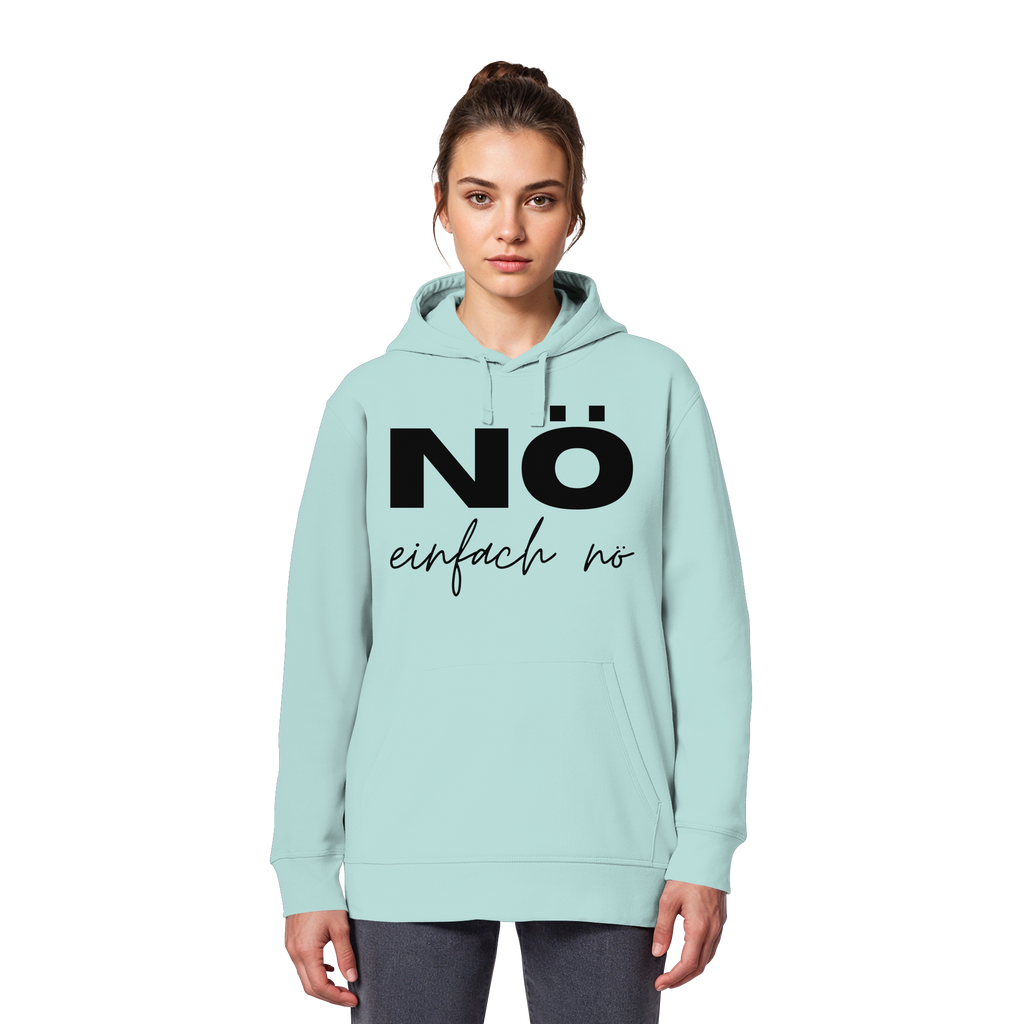 NÖ einfach Nö - Organic Basic Hoodie