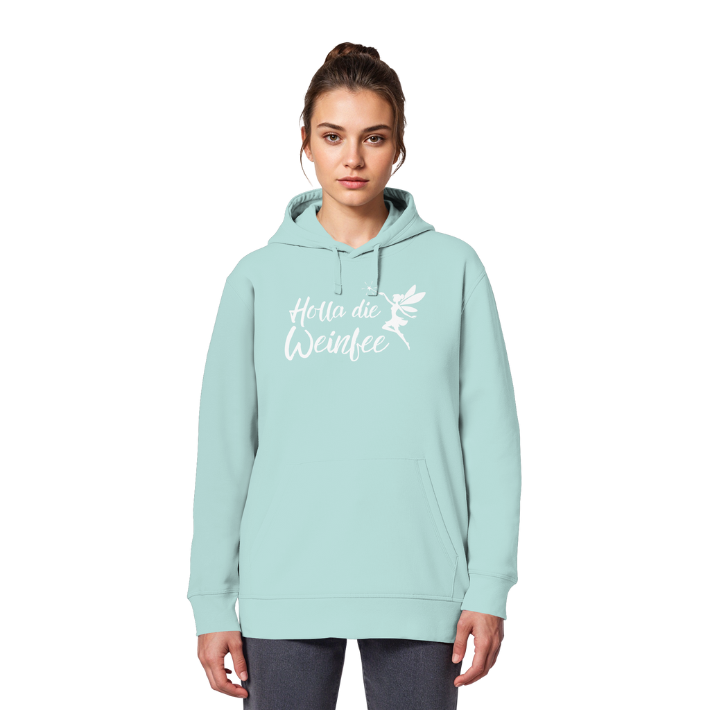 Holla die Weinfee - Organic Basic Hoodie