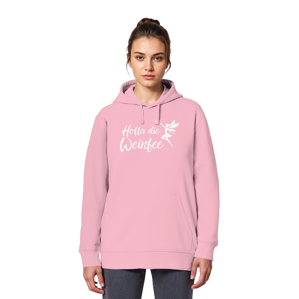 Holla die Weinfee - Organic Basic Hoodie
