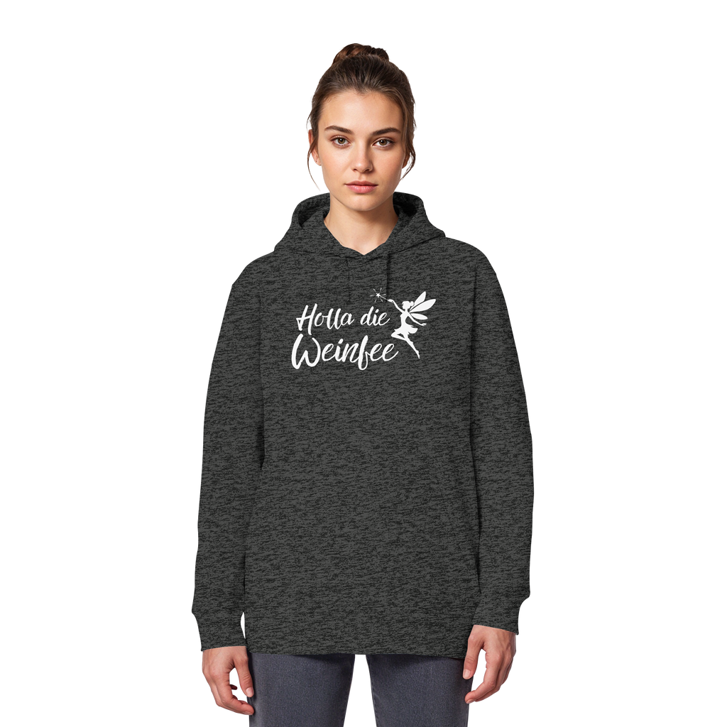 Holla die Weinfee - Organic Basic Hoodie