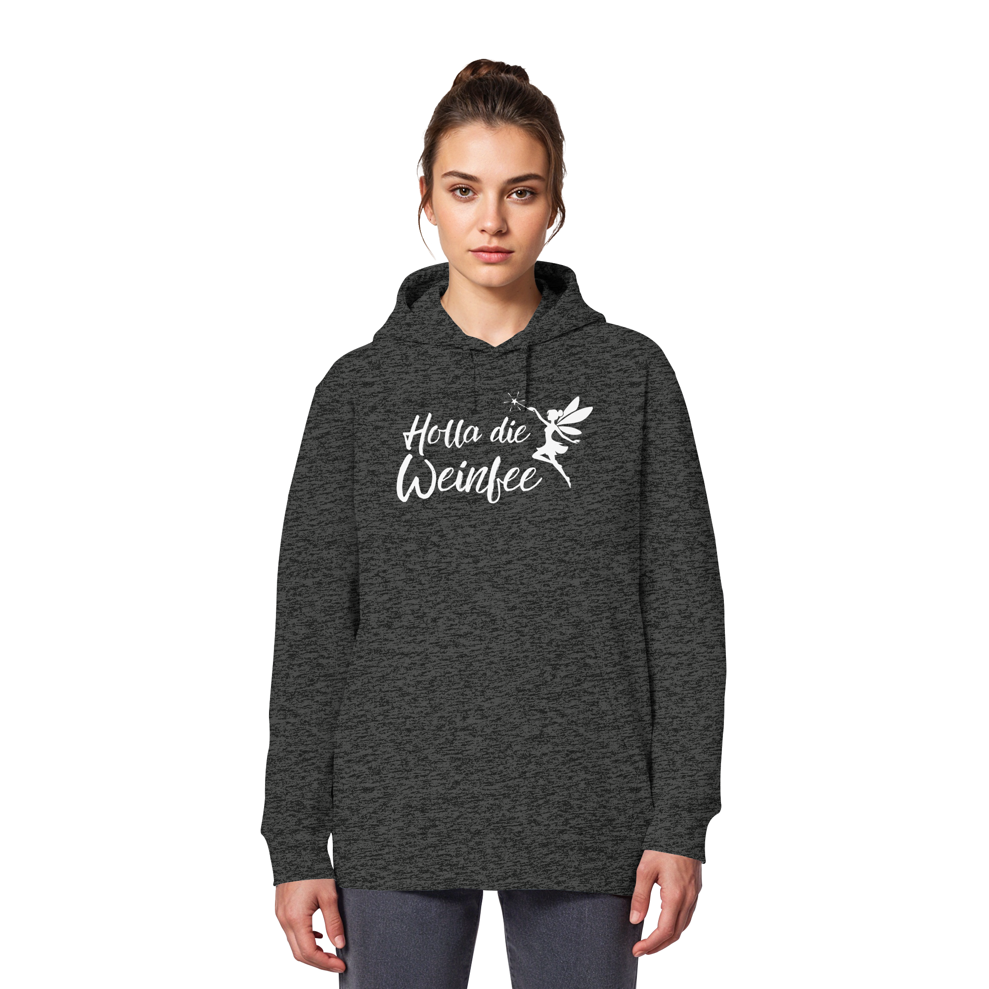 Holla die Weinfee - Organic Basic Hoodie