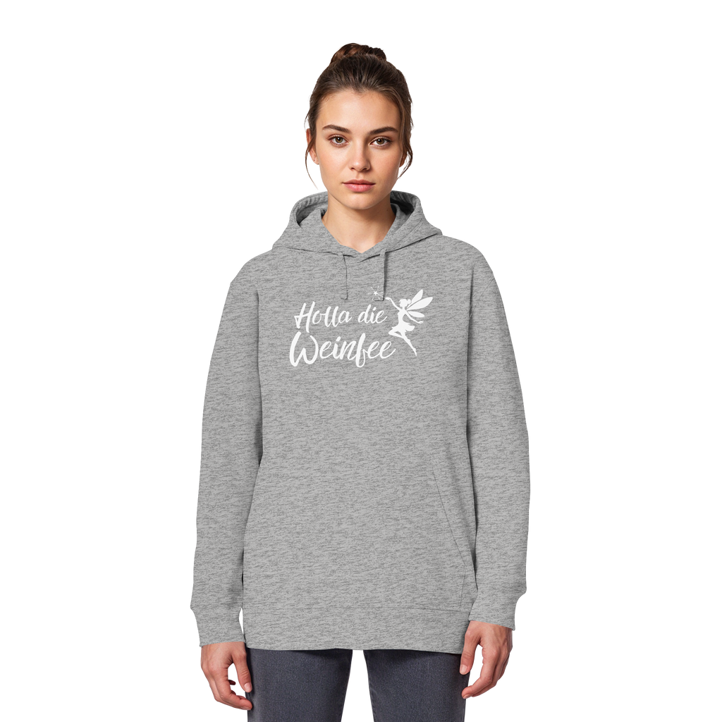 Holla die Weinfee - Organic Basic Hoodie