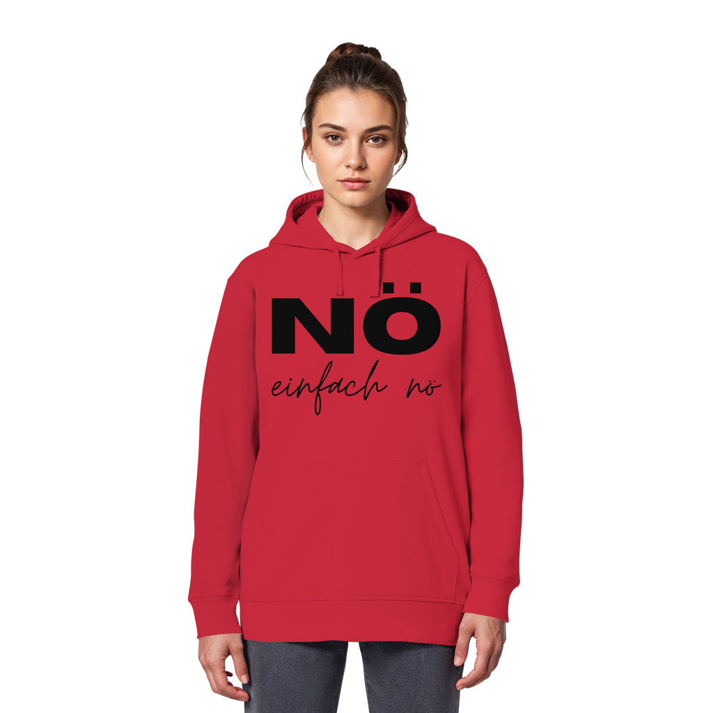 NÖ einfach Nö - Organic Basic Hoodie