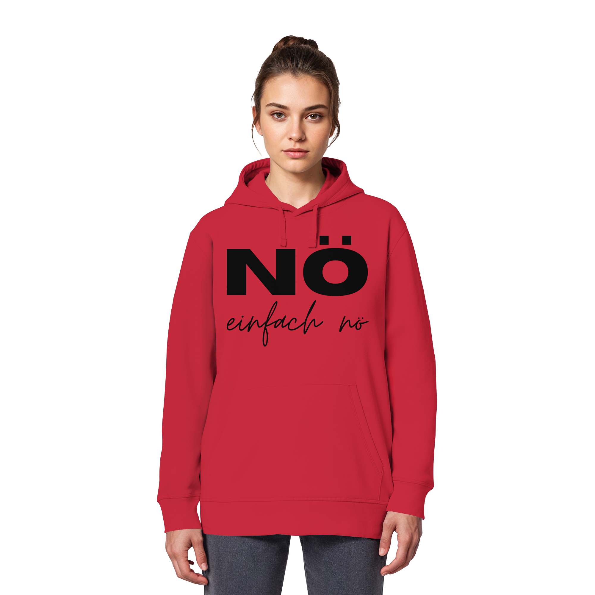 NÖ einfach Nö - Organic Basic Hoodie