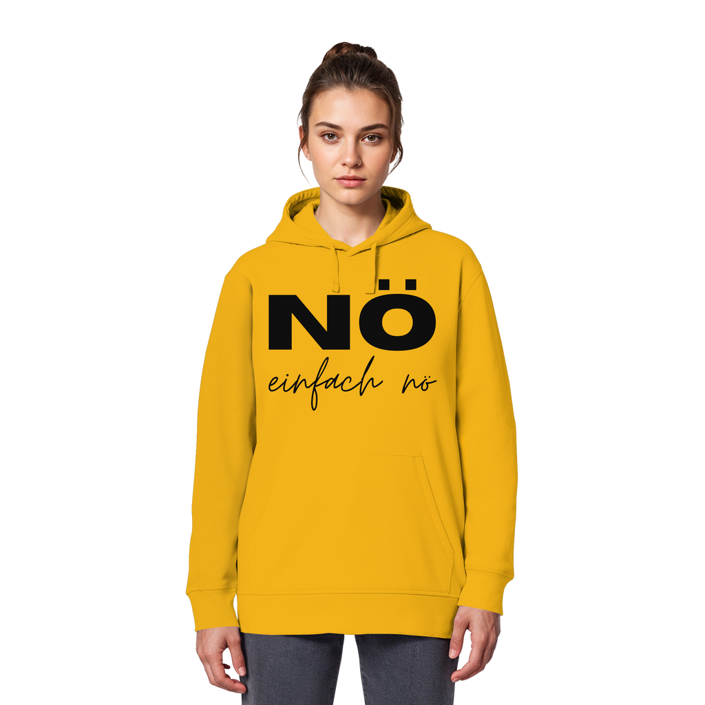 NÖ einfach Nö - Organic Basic Hoodie