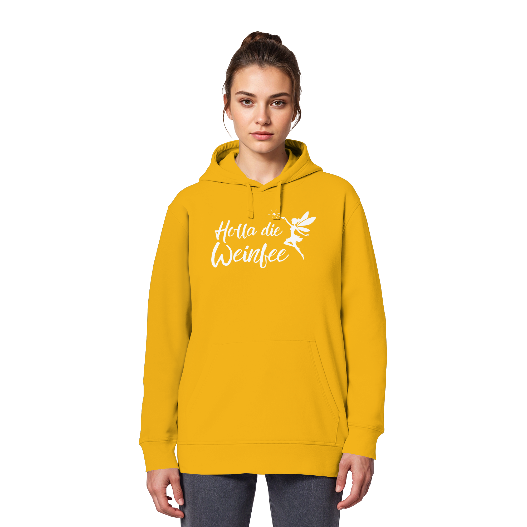 Holla die Weinfee - Organic Basic Hoodie