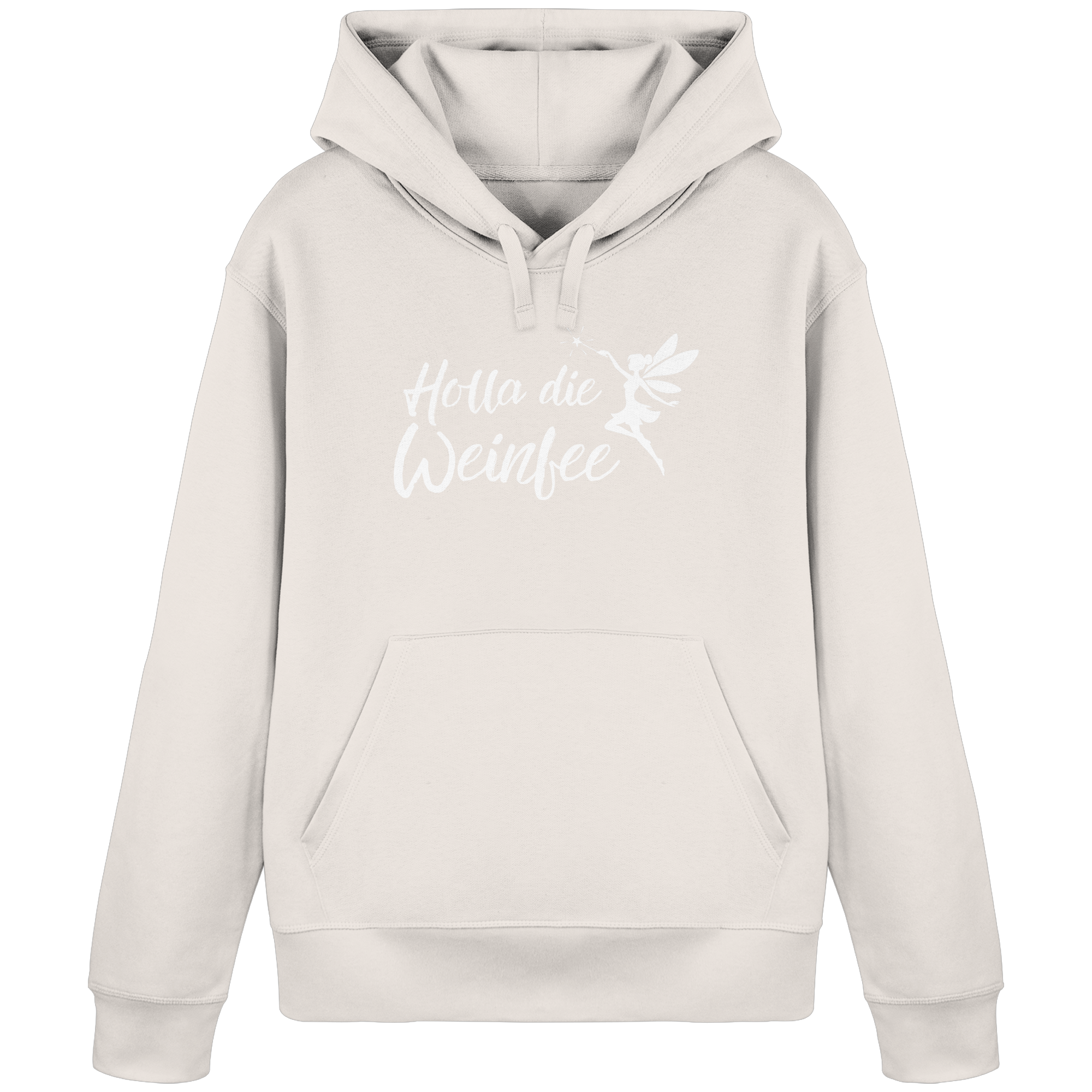 Holla die Weinfee - Organic Basic Hoodie