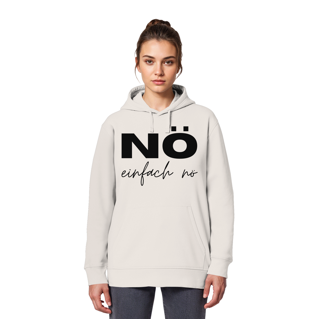 NÖ einfach Nö - Organic Basic Hoodie