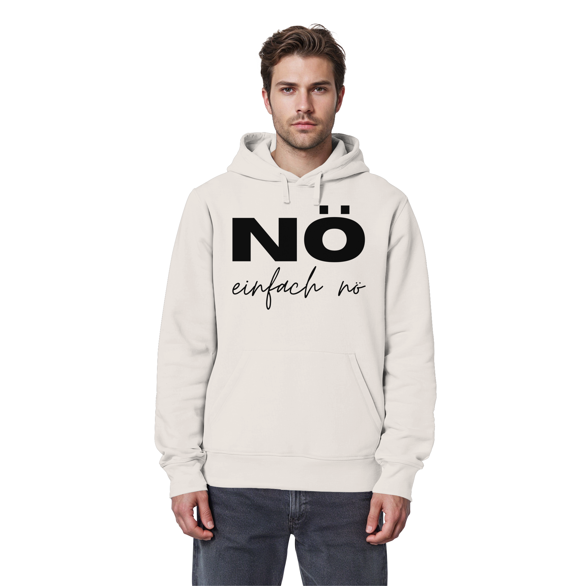 NÖ einfach Nö - Organic Basic Hoodie