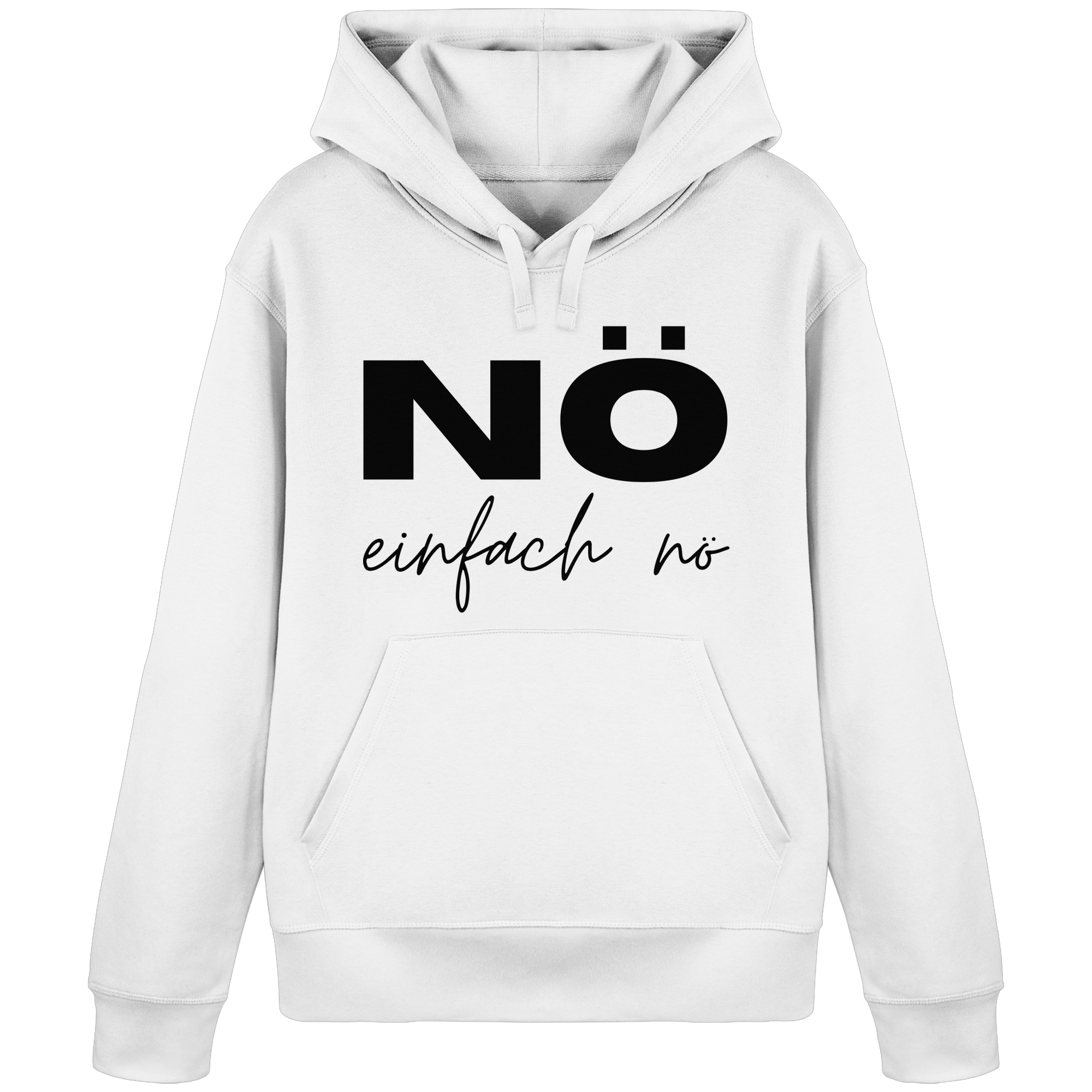 NÖ einfach Nö - Organic Basic Hoodie