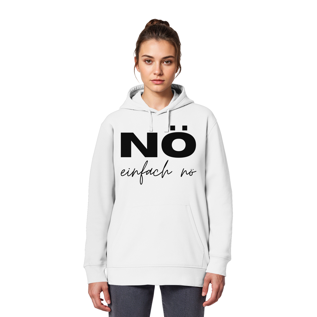 NÖ einfach Nö - Organic Basic Hoodie