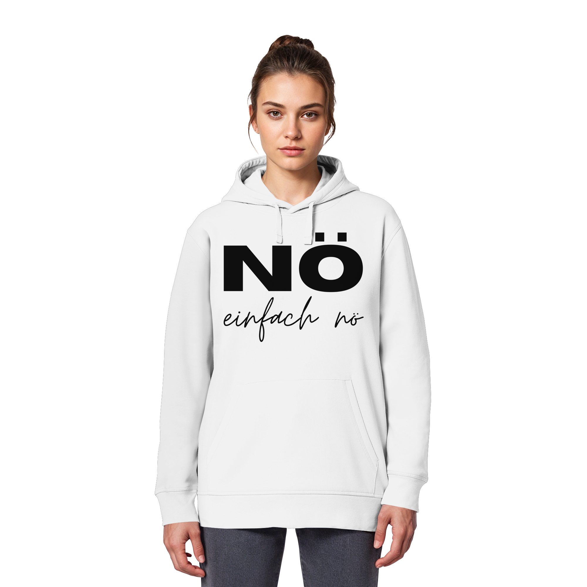 NÖ einfach Nö - Organic Basic Hoodie