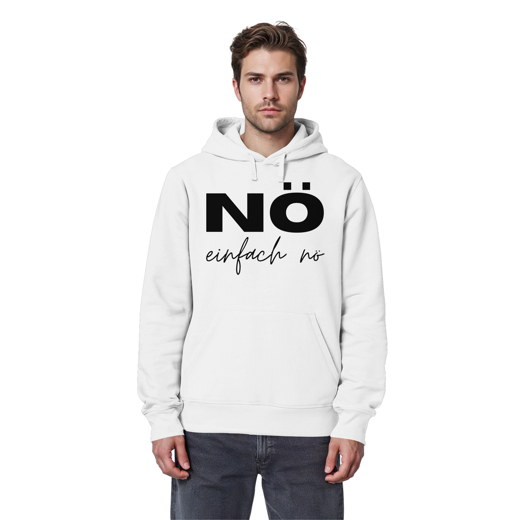 NÖ einfach Nö - Organic Basic Hoodie