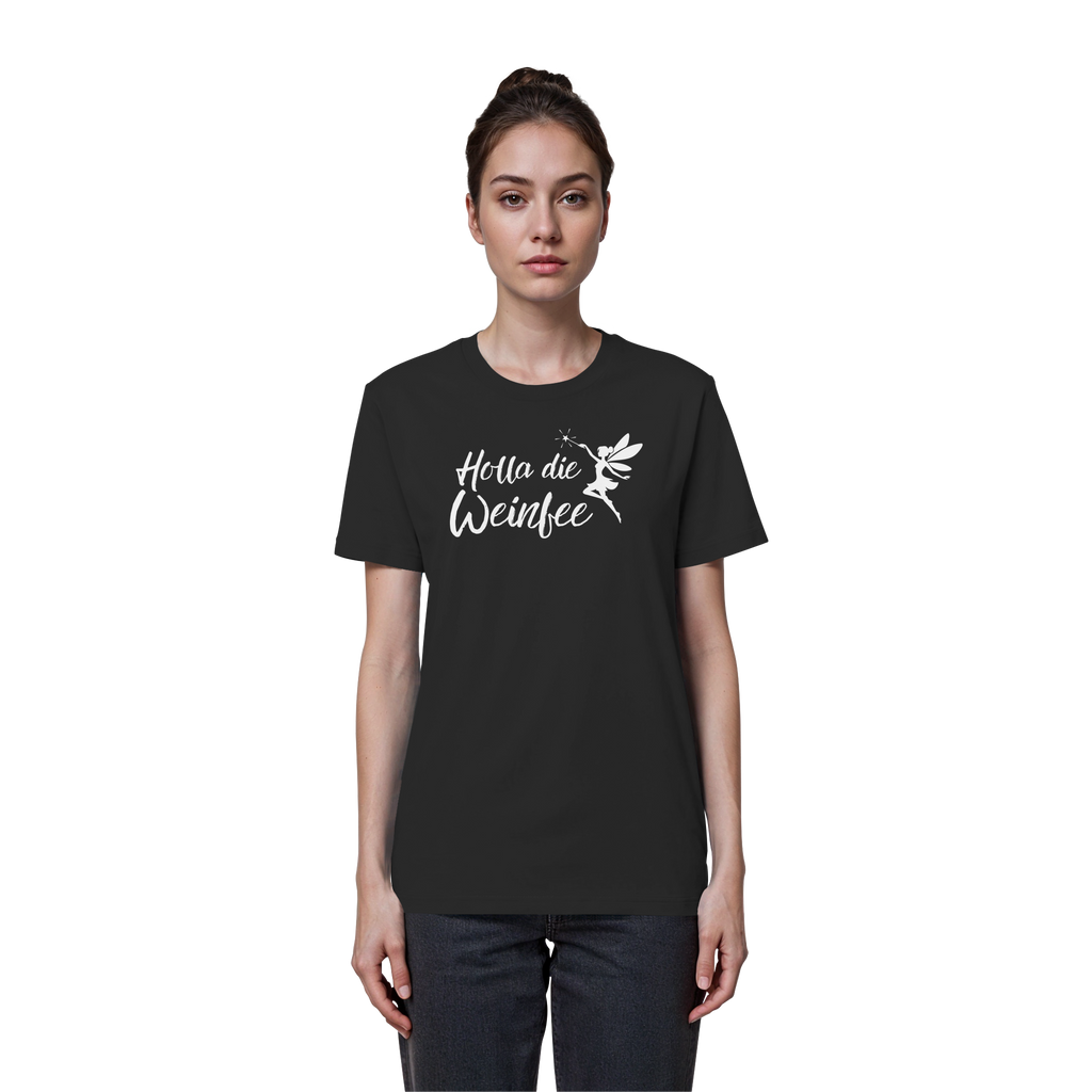 Holla die Weinfee - Organic Basic Shirt