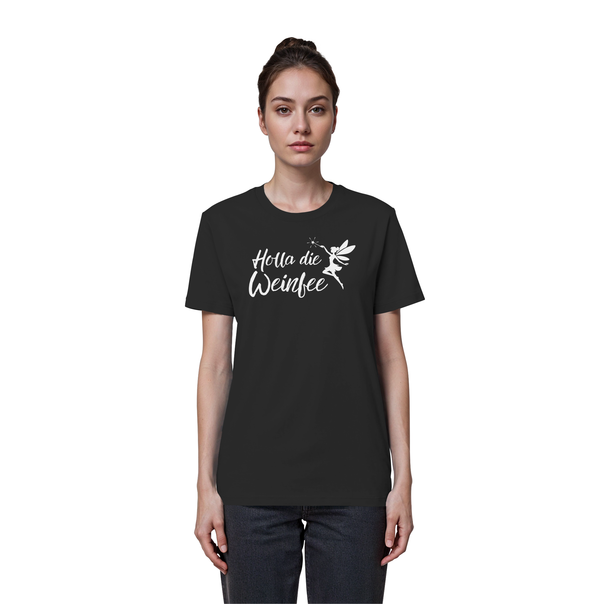 Holla die Weinfee - Organic Basic Shirt