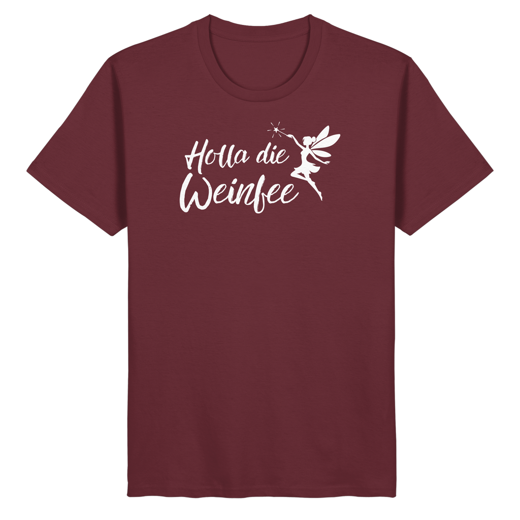 Holla die Weinfee - Organic Basic Shirt