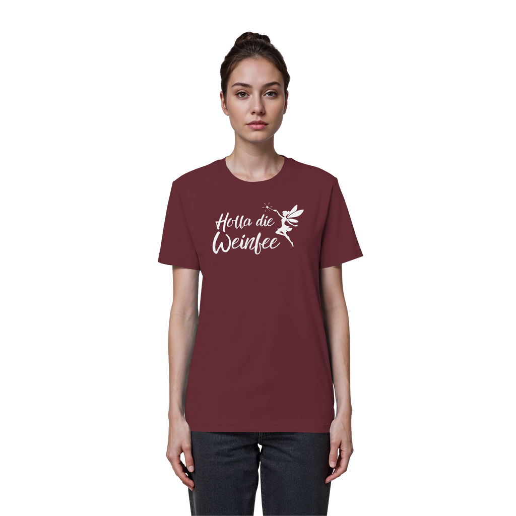 Holla die Weinfee - Organic Basic Shirt