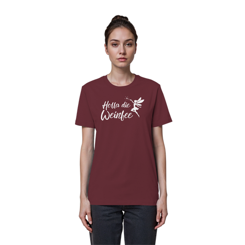 Holla die Weinfee - Organic Basic Shirt