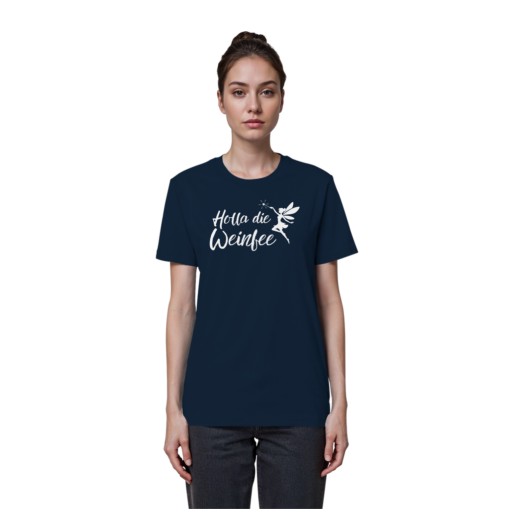 Holla die Weinfee - Organic Basic Shirt