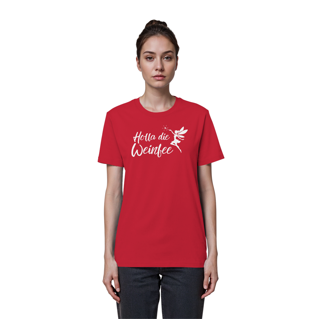 Holla die Weinfee - Organic Basic Shirt