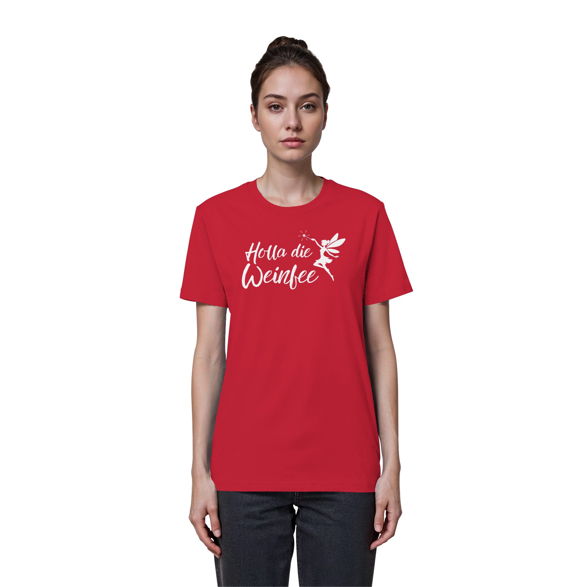 Holla die Weinfee - Organic Basic Shirt
