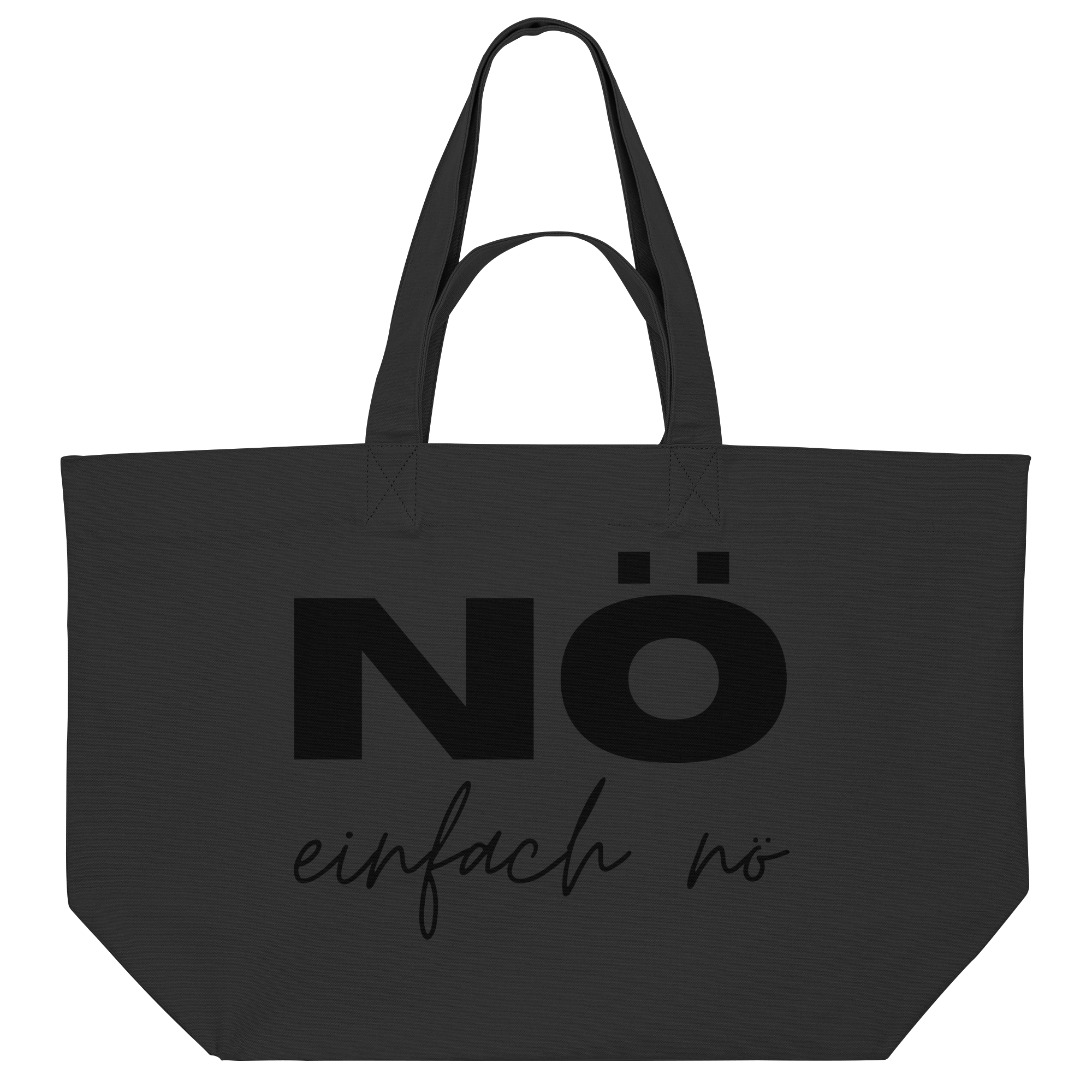 NÖ einfach nö Tasche - Organic Shopping-Bag