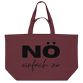 NÖ einfach nö Tasche - Organic Shopping-Bag