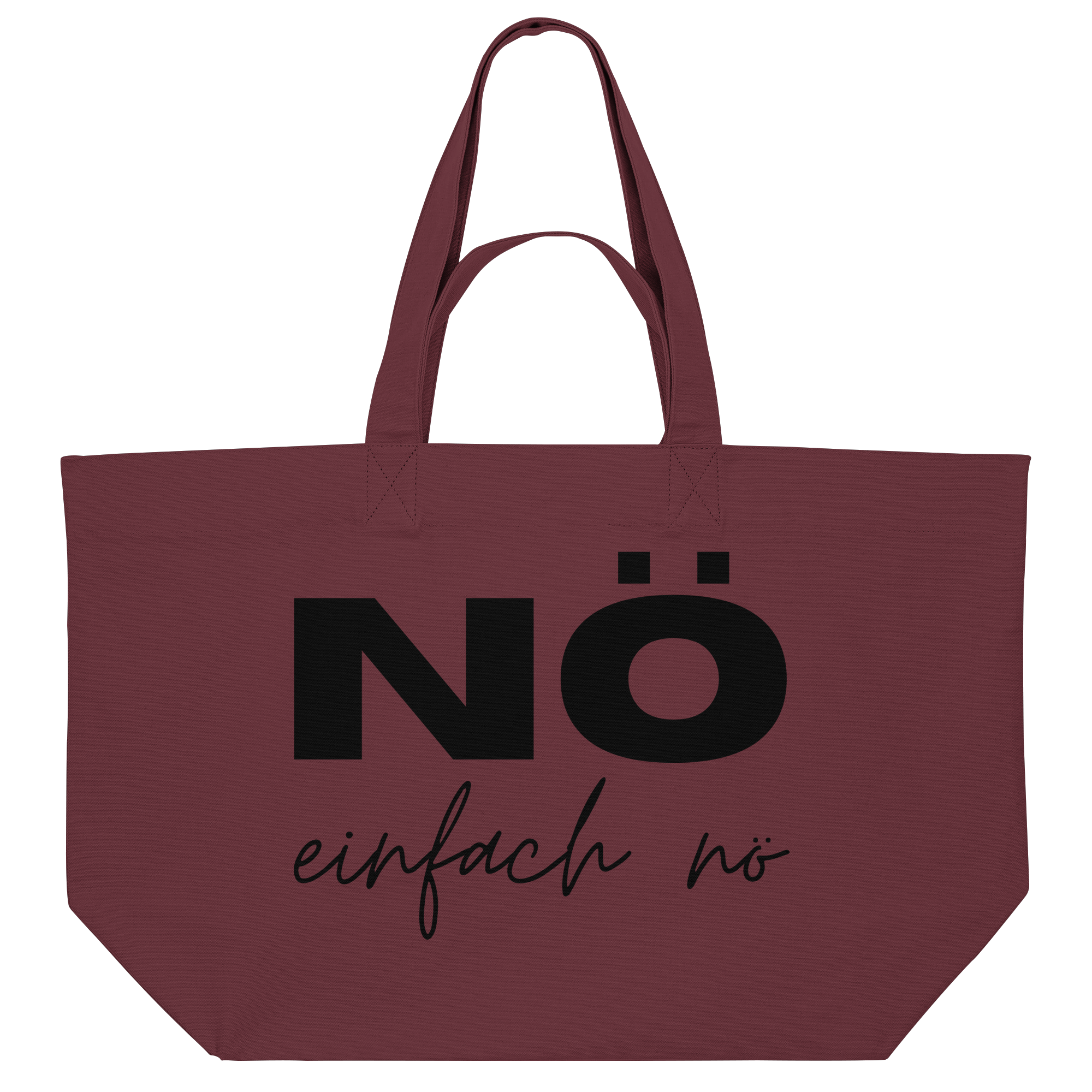 NÖ einfach nö Tasche - Organic Shopping-Bag