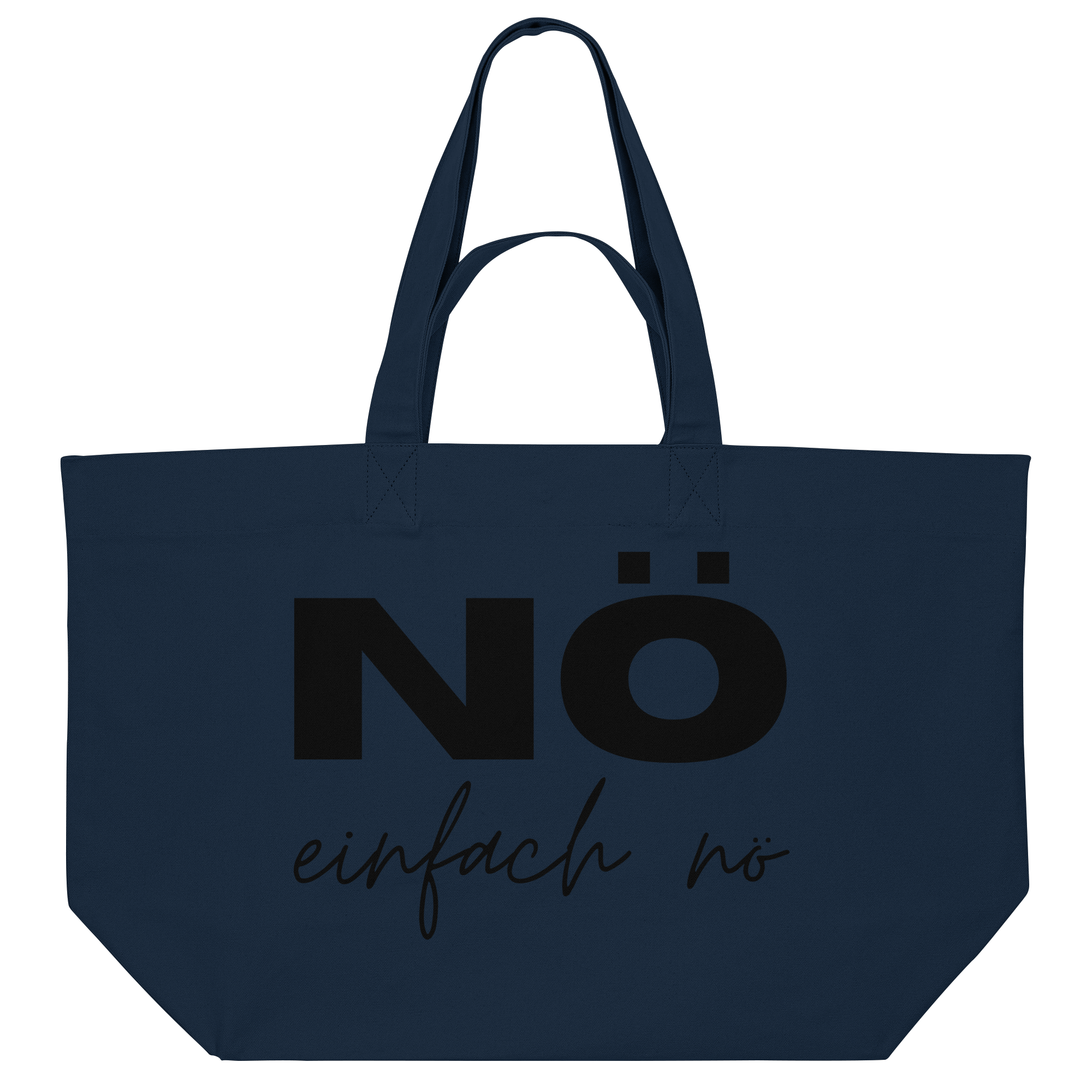 NÖ einfach nö Tasche - Organic Shopping-Bag