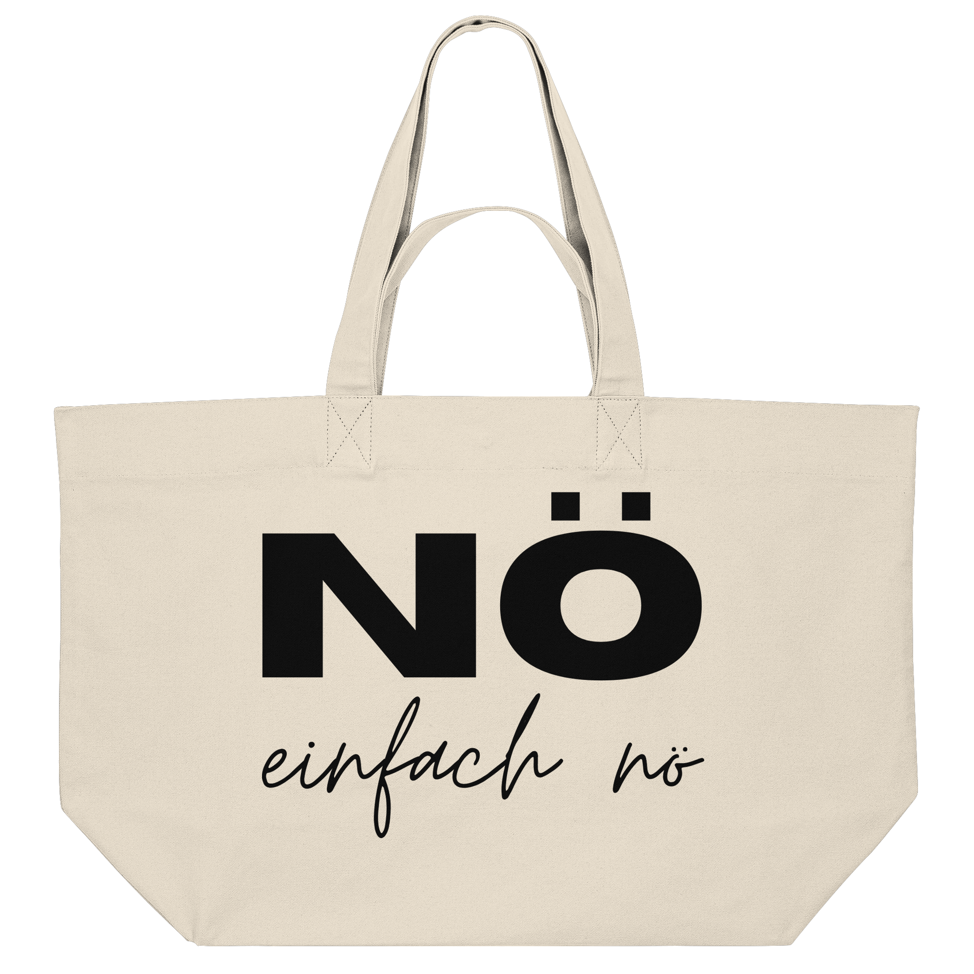NÖ einfach nö Tasche - Organic Shopping-Bag