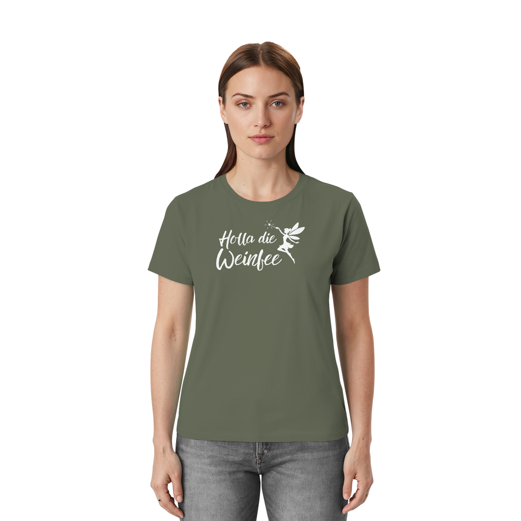 Holla die Weinfee - Unisex Essential Premium Shirt