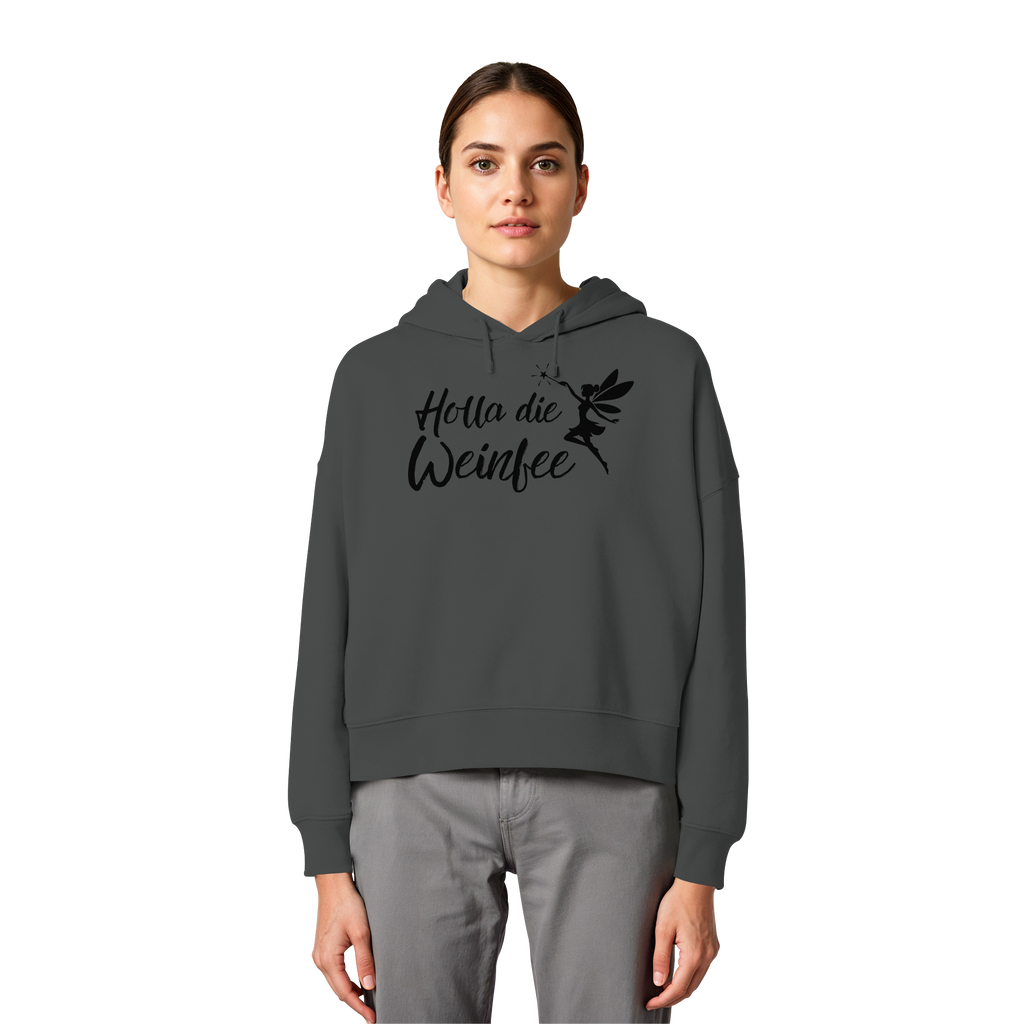 Weinfee - Womens Organic Boxcut Hoodie