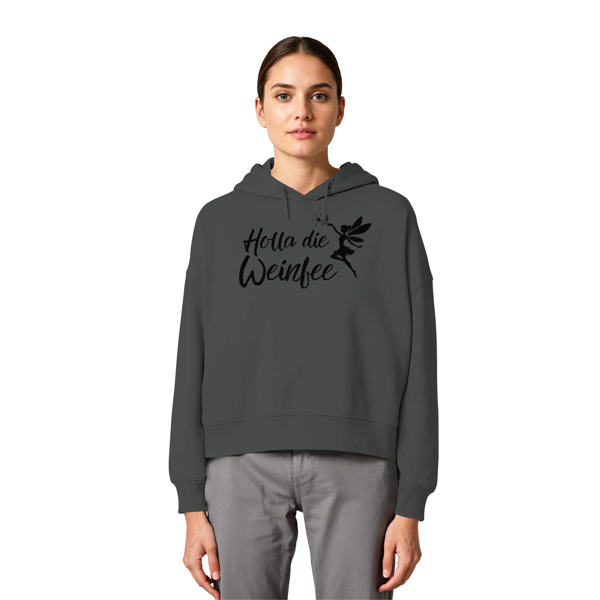 Weinfee - Womens Organic Boxcut Hoodie