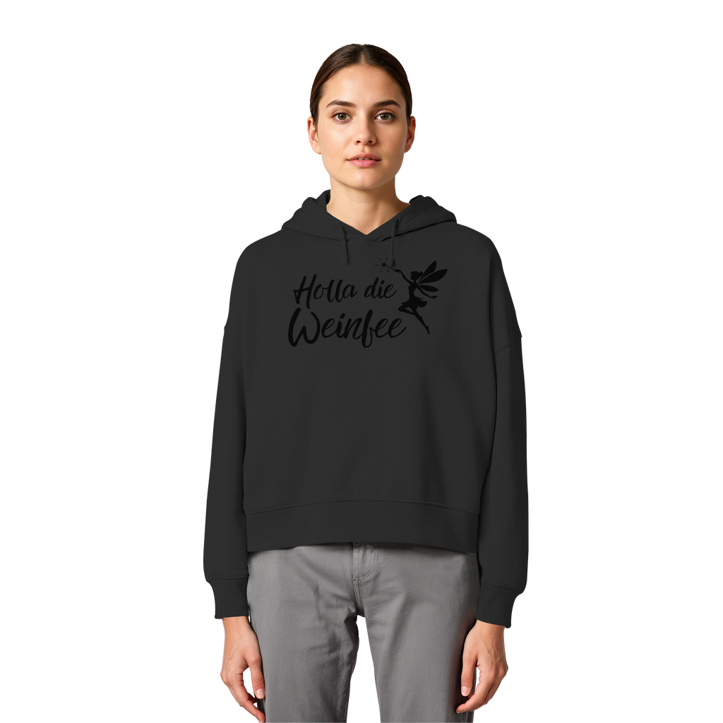 Weinfee - Womens Organic Boxcut Hoodie