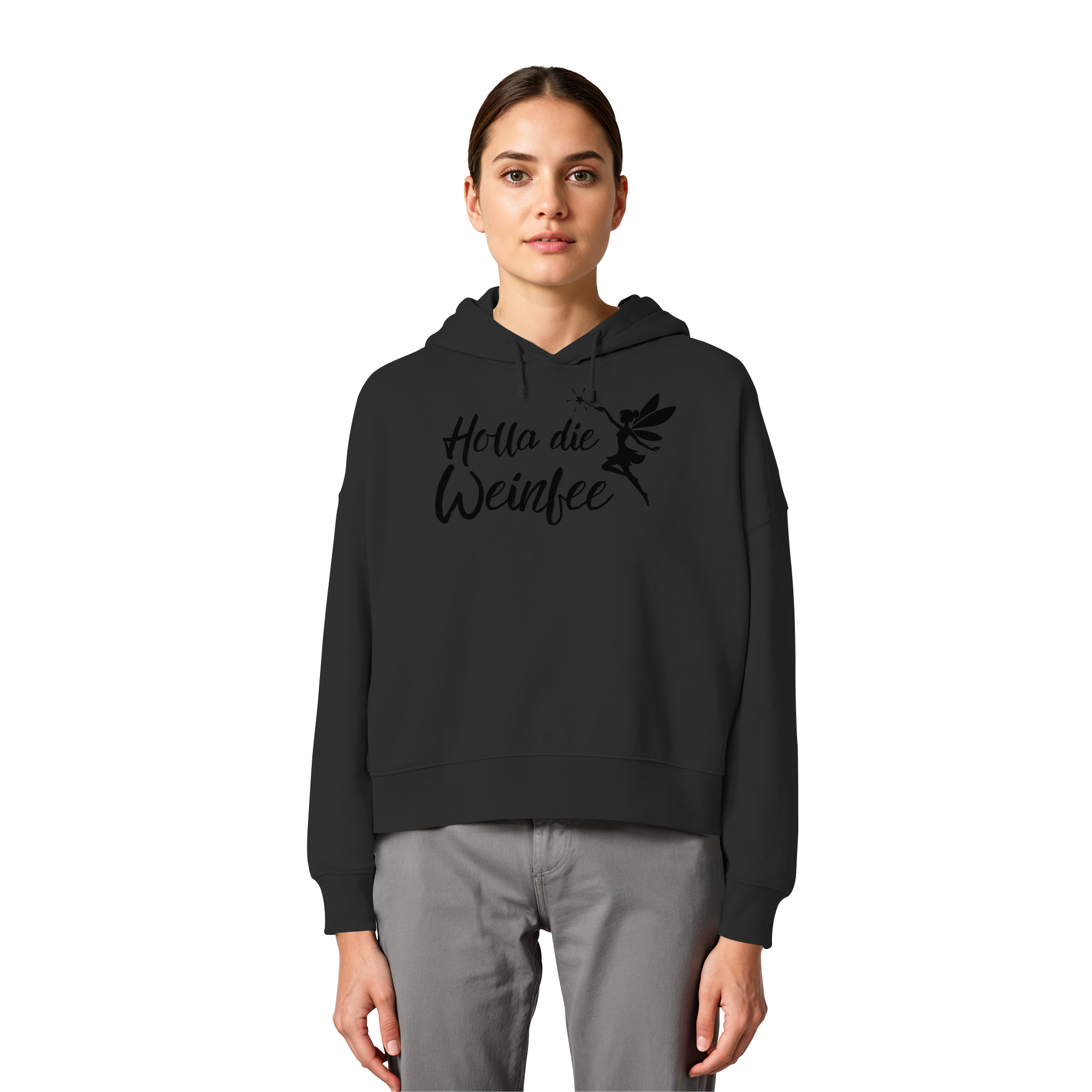 Weinfee - Womens Organic Boxcut Hoodie