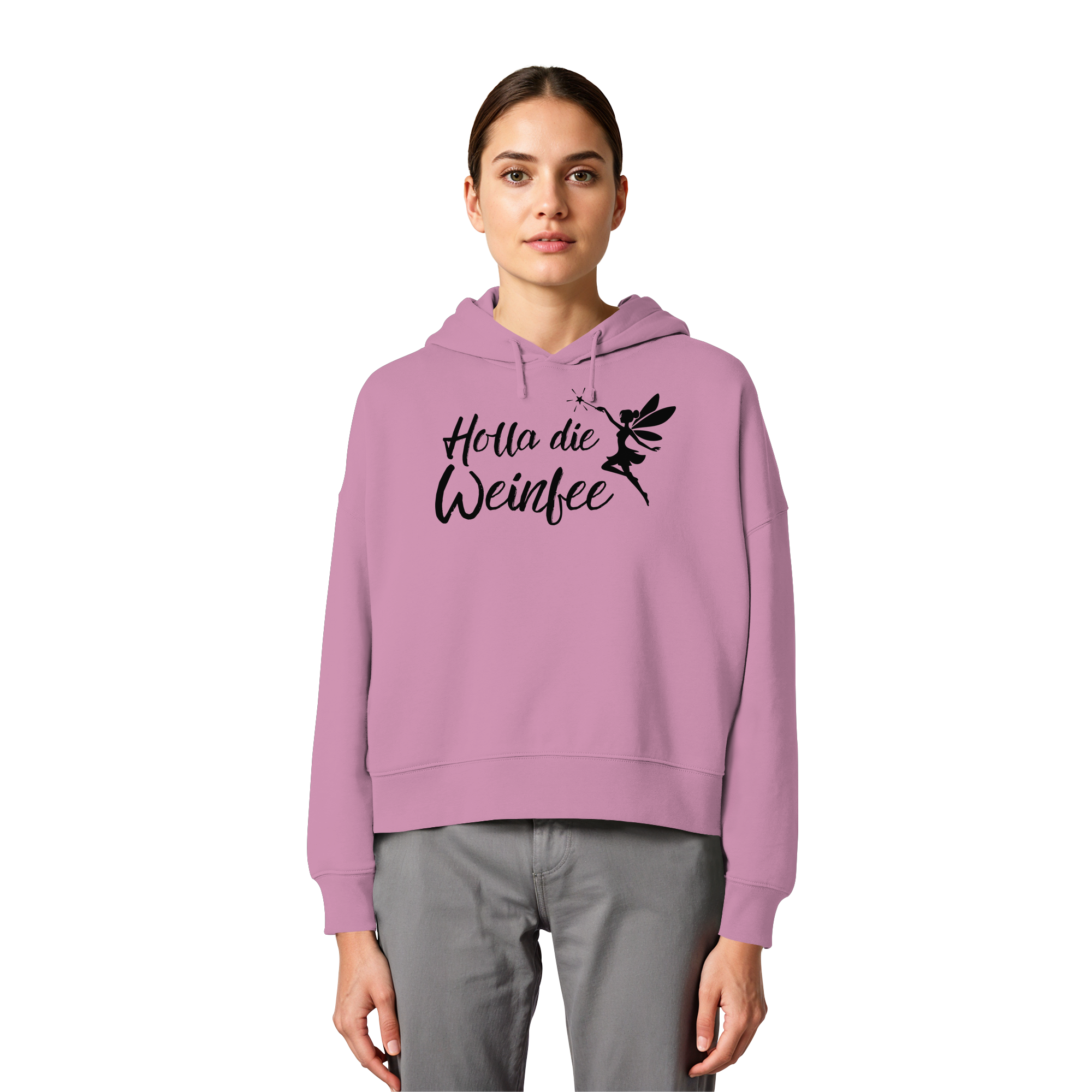 Weinfee - Womens Organic Boxcut Hoodie