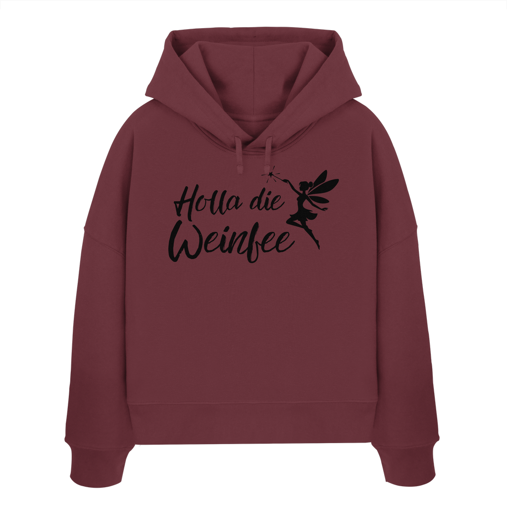 Weinfee - Womens Organic Boxcut Hoodie