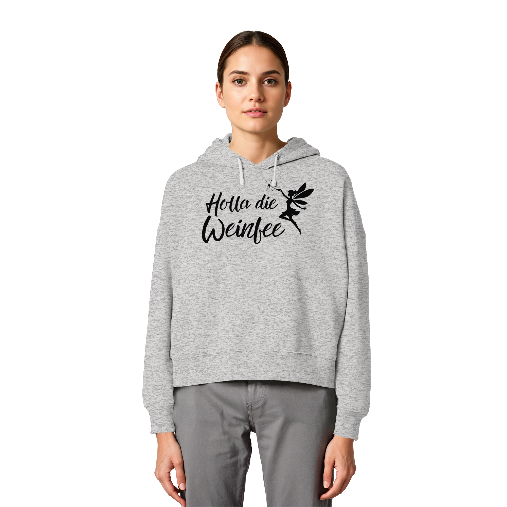 Weinfee - Womens Organic Boxcut Hoodie