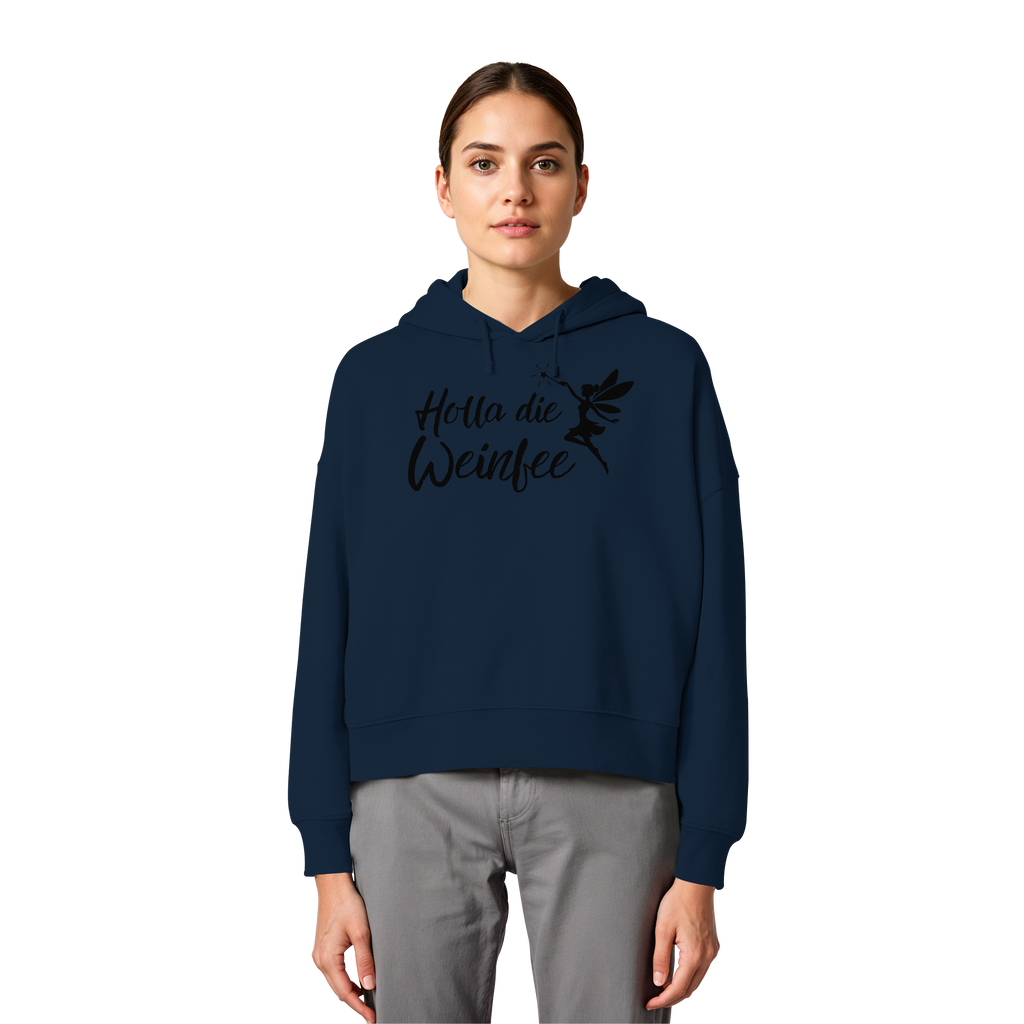 Weinfee - Womens Organic Boxcut Hoodie
