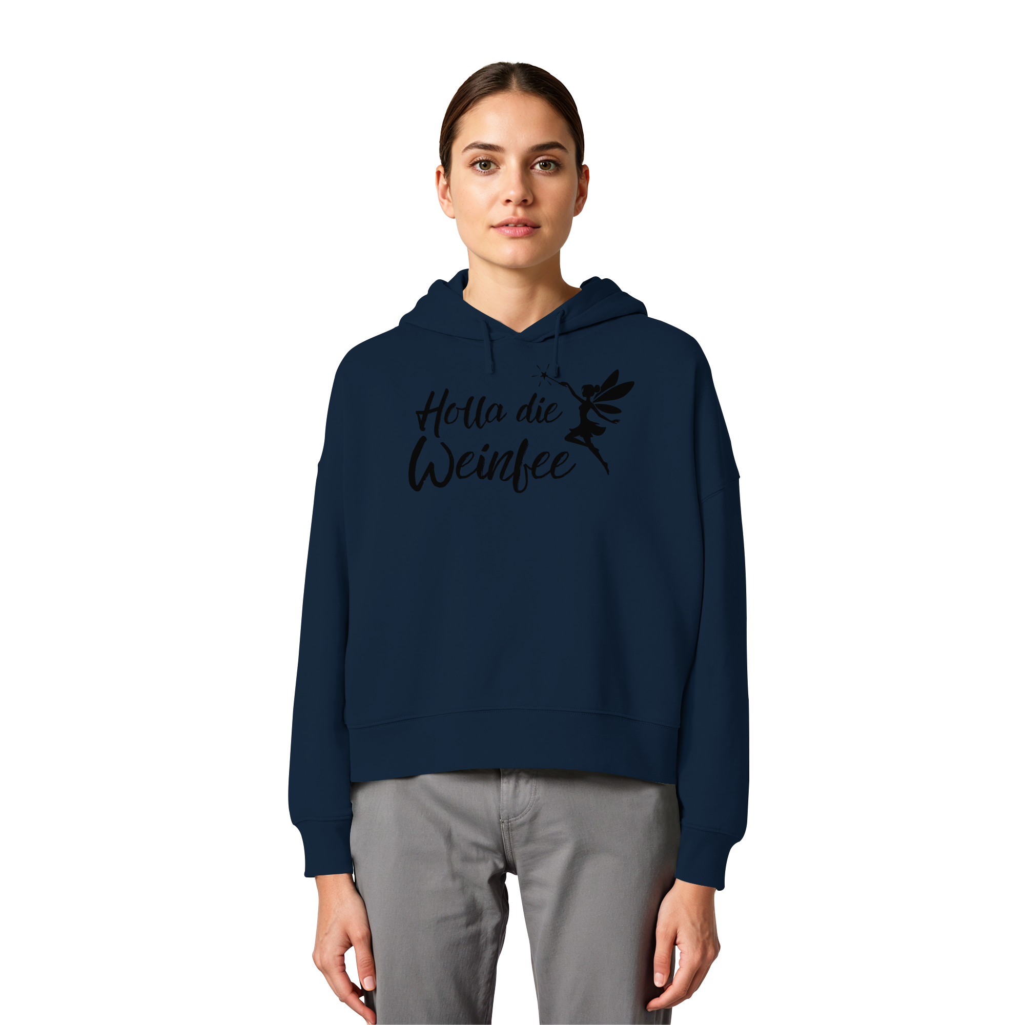 Weinfee - Womens Organic Boxcut Hoodie