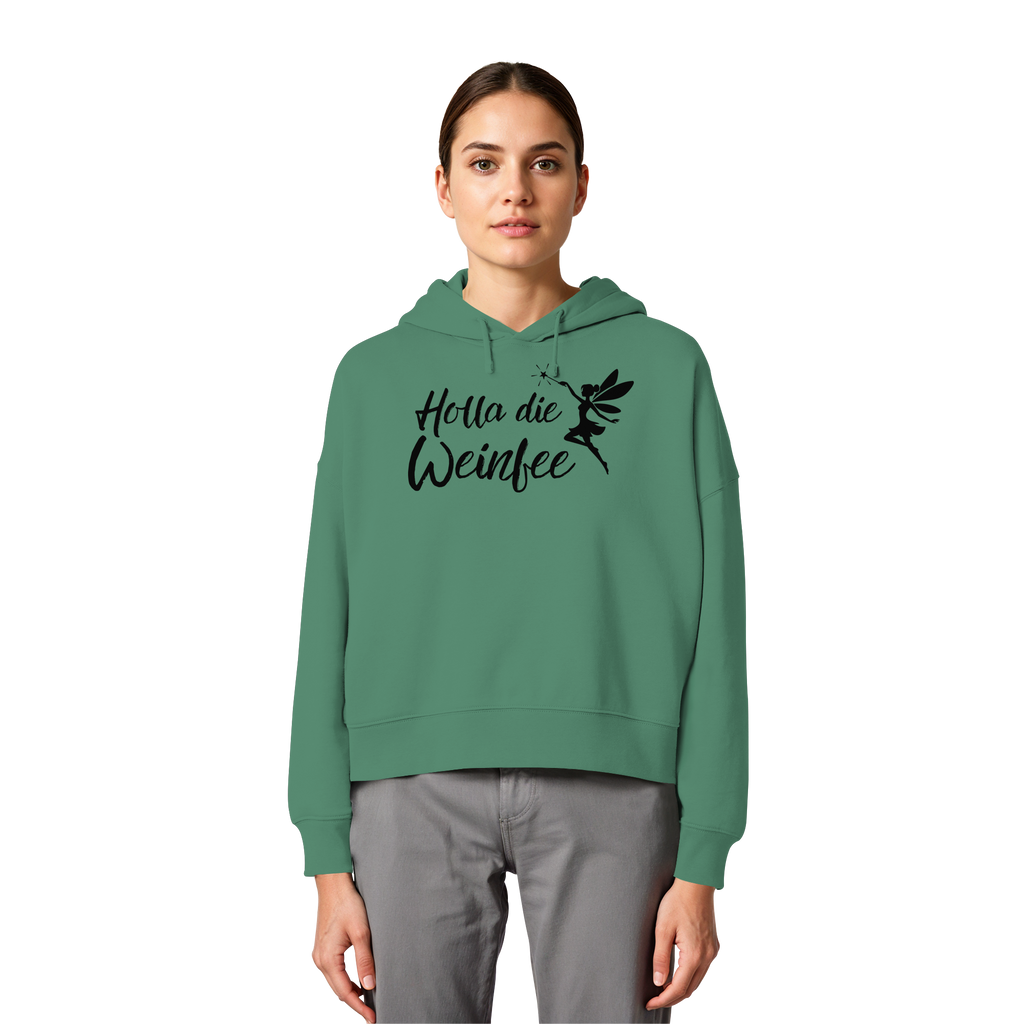 Weinfee - Womens Organic Boxcut Hoodie