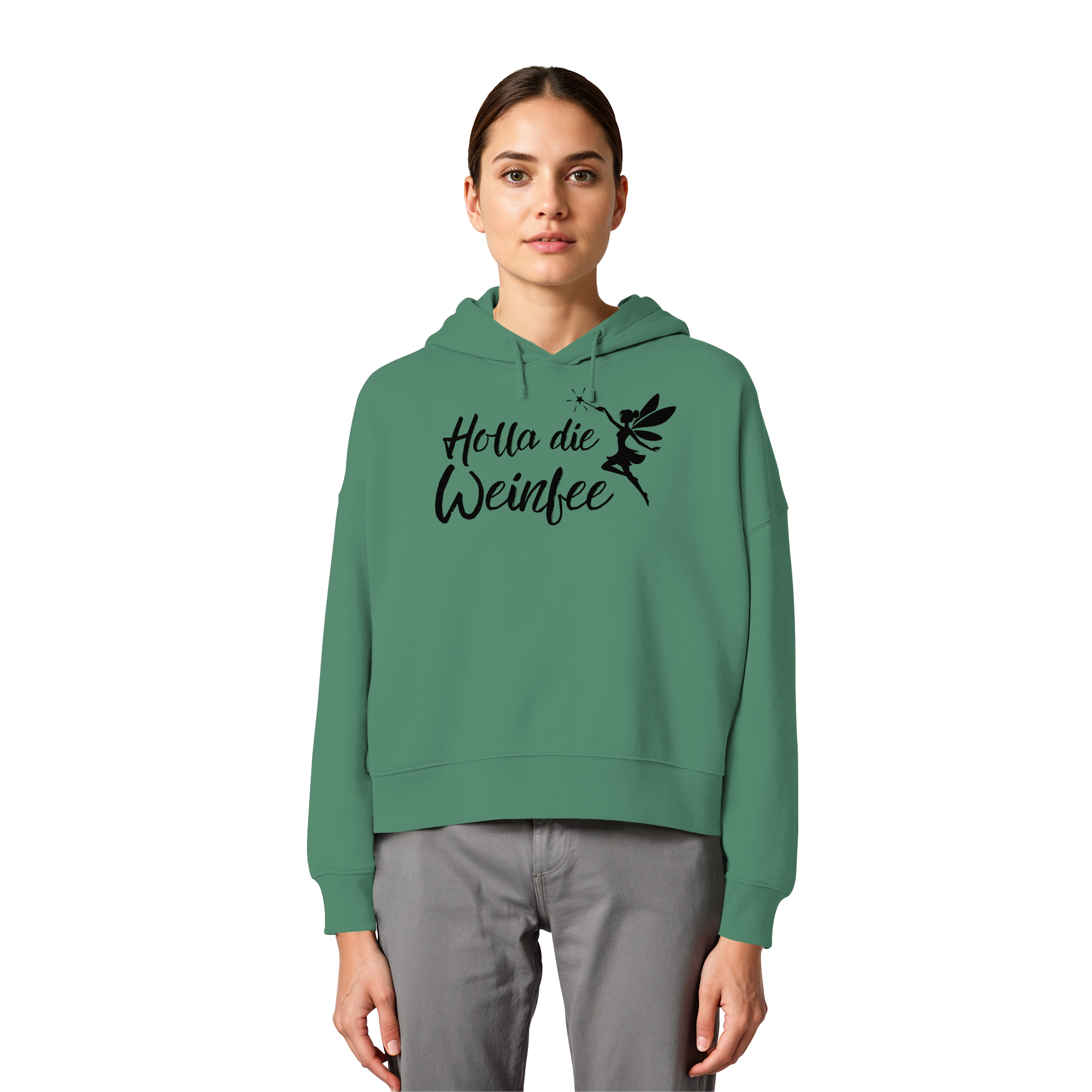 Weinfee - Womens Organic Boxcut Hoodie