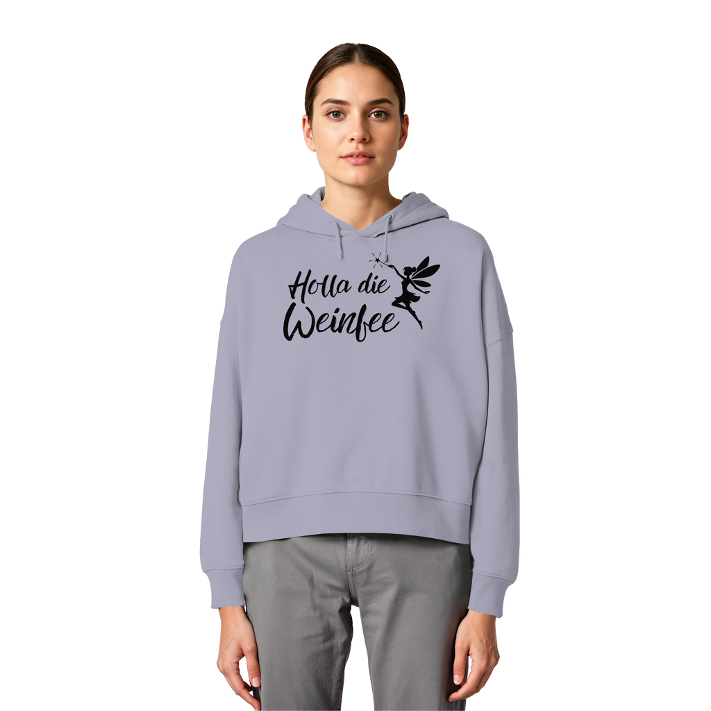 Weinfee - Womens Organic Boxcut Hoodie